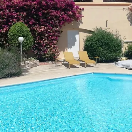 Апартаменты Bas De Villa, Vue Mer, Terrasse, Clim, Piscine *