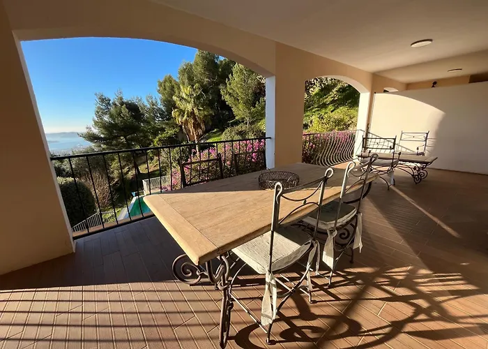アパート Bas De Villa, Vue Mer, Terrasse, Clim, Piscine